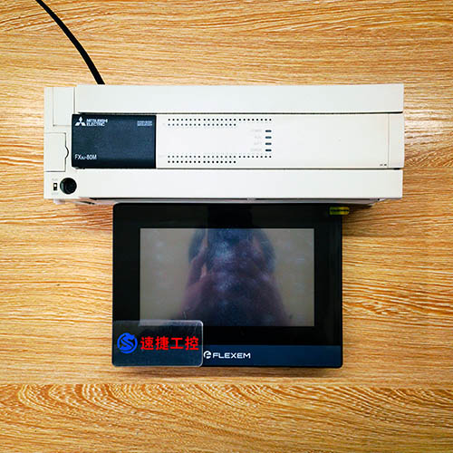 ���ڼ��^���� ����FE6070C�ς��Ѹ㶨 ���� FX3U-80mt �Ѹ㶨